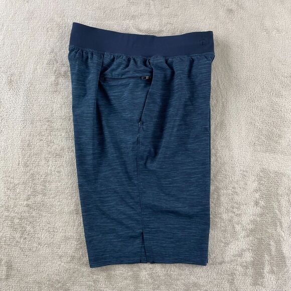 Lululemon T.H.E. Short Men Small Heather Allover Iron True Navy Linerless 11" - Picture 4 of 9